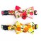 Cognatio 2 Pack Cat Collars with Removable Bow Tie and Bell Safety Quick Release Kitten Collars Adjustable 2030 cm 2030cm OrangePeach