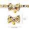 Cognatio Cat Collars with Bells and Safety Release Buckle Floral Bow Tie Kitten CollarsPack of 2 Adjustable 2030 cm