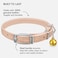 CollarDirect Leather Cat Collar with Removable Bell Safety Elastic Strap Breakaway Alternative Kitten Collar for Small Big Boy Girl Cats