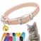 CollarDirect Leather Cat Collar with Removable Bell Safety Elastic Strap Breakaway Alternative Kitten Collar for Small Big Boy Girl Cats