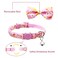 Pohshido Easter Cat Collar with Bow Tie Holiday Kitty Kitten Bunny and Carrot Breakaway Collar with Bell for Girls and Boys
