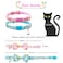 Pohshido Easter Cat Collar with Bow Tie Holiday Kitty Kitten Bunny and Carrot Breakaway Collar with Bell for Girls and Boys