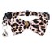 Gyapet Cat Collar Pink with Bow Tie Bell Safety Breakaway Kitten Pet 711in Dot Floral Leopard Food LeopardPink