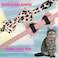 Gyapet Collar for Cat Pet Breakaway with Bell Bowtie Detachable Bow Adjustable Safety Kitten Puppy Girl Boy 2pcs Pink Leopard Pure