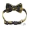 icicecream ICICECREAM 2 Pack Breakaway Cat Collar with Bells Cute Cat Collar Soft Adjustable Cotton Leather Kitten Collars for Girl Boy Male Female Cats Kitten Camouflage Pattern