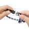 KUDES 2 PackSet Cat Collar Breakaway with Cute Bow Tie and Bell for Kitty and Some Puppies Adjustable from 78105 Inch