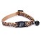 East Side Meow Town CheetahPrint Nylon Cat Collar 812 inch
