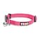 Pawtitas Reflective Pink Cat Collar with Safety Buckle and Removable Bell for Kitten and Cats