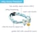PetSoKoo Bowtie Cat Collar with BellCute Japanese Cherry Blossom FlowerGirl KittenBlue