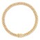WimuPath GoldPlated Diamond Dog Collar Cuban Style Metal Chain with Secure Buckle Luxury Durable Collar for SmallMediumLarge Dogs Puppies