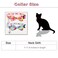 Bebudmedy 2 Pack Breakaway Cat Collar with Bow Tie and Bell for Kitten Adjustable Safety Collars with Removable Bowtie Flowers