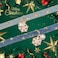 Liugjiau 2 Pack Cotton Breakaway Cat Collar with Bell Dark Blue Light Blue White Snowflake Pendant Cute Kitten Cat Collar Suitable for Girls and Boys