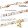 PETS ARE 2 Pack Cotton Breakaway Cat Collars Set with Bell and Flower Pendant Cute Floral Fruit Patterned Adjustable 7511Inch Include A Mouse Toy Gift
