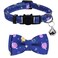 Lamphyface 2 PackSet Cat Collar Breakaway with Cute Bow Tie and Bell for Kitty Adjustable Safety