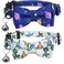 Lamphyface 2 PackSet Cat Collar Breakaway with Cute Bow Tie and Bell for Kitty Adjustable Safety