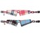 Lamphyface 2 PackSet Cat Collar Breakaway with Cute Bow Tie and Bell Plaid for Kitty Adjustable Safety