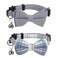 Xinjoduz 2 PCS Cat Collar with Bow Breakaway Bowtie Safety with Bell Cat Bow Tie Collar Cute Boy Kitten Collars Plaid Pet Collars Adjustable Safety Quick Release Cats for Kitten Cats Blue