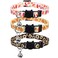 Lamphyface 3 PackSet Thanksgiving Day Cat Collar Breakaway Bell Fall Autumn for Kitty Adjustable Safety