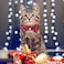 ADOGGYGO Christmas Cat Collars Breakaway with Bow Bell 2 Pack Xmas Kitten Formal Tuxedo with Removable Shirt Collar Red Green Plaid Christmas Collars for Cats 75 105