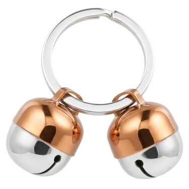 Beau's Bells Beaus Bells 2 Extra Loud Cat Dog Bells Pet Tracker Save Birds Wildlife Luxury Handmade Copper Large