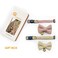 Cognatio Safety Quick Release Cat Collars Soft Kitten Collars with Detachable Bow Tie and Bell Pack of 2 Adjustable 2030 cm 2030cm PinkCream