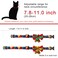 Coolrunner 2 Pack Cat Collar Breakaway with Cute Bow Tie and Bell Christmas Cat Plaid Collar Cute Bow Tie for Kitty and Some Puppies Adjustable Length