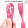 DILLYBUD Leather Cat Collars for Boy Girl Cats with Bell and Safety Elastic Belt Personalized Star and Moon Stud Adjustable Safe Buckle Collar for Kitty Small Big Cats Size 812 Inch Rose