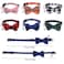 DragonflyDreams 6 PCS Cat Collars with Bow Tie and BellCat Collars PlaidBreakaway Adjustable Cat Bow Tie CollarsCute Bow Tie Suitable for Kittens Or Certain Puppies