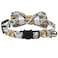Gyapet Cat Collar Blue with Bow Tie Bell Safety Breakaway Kitten Pet 711in Dot Floral Leopard Food FoodPizza