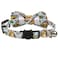 Gyapet Cat Collar Blue with Bow Tie Bell Safety Breakaway Kitten Pet 711in Dot Floral Leopard Food FoodPizza