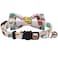 Gyapet Cat Collar Pink with Bow Tie Bell Safety Breakaway Kitten Pet 711in Dot Floral Leopard Food FoodDonut