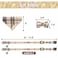 KOOLTAIL Cat Collar Breakaway with Bells and Bowtie 2 Pack Cute Leather Cat Bandana Collar Classic Plaid Design with Safety Buckle Adjustable Size for Small Kitten Boys GirlsBeige