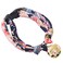 çŒ«å£± NECOICHI Chirimen Temari Dynasty Cat Collar Navy