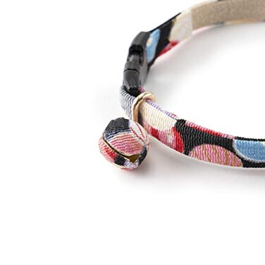 çŒ«å£± Necoichi Origami Baloon Bell Cat Collar Black