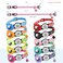 Taghelp QR Code AirTag Reflective Breakaway Cat Collar with Bell Smart Scan Pet ID Tag Apple AirTag Holder 04 Width Lightweight Safety Kitten Collar for Girl Boy Cats Reflective StripBlue