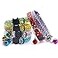 RSACCSKY Reflective 2 Pack Breakaway Cat Collars with Bell Leopard Pattern Cute Kitty Adjustable 75125 Inch Safe Kitten Collars Charms Green