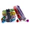 RSACCSKY Reflective 2 Pack Breakaway Cat Collars with Bell Leopard Pattern Cute Kitty Adjustable 75125 Inch Safe Kitten Collars Charms Green