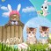 Sadnyy 9 Pcs Easter Cat Collars Bulk St Patricks Day Cat Bowtie with Bell Valentines Day Holiday Pet Collar Breakaway Adjustable Heart Shamrock Bunny Safety Buckle for Kitten Puppy Daily
