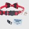 THAIN Cat Collar Breakaway with Bell and Bow Tie Safety Buckle Red Plaid Pattern Adjustable 711 inches for Kitten CatsRed Plaid