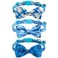 VKPETFR Breakaway Cat Collar with Removable Bow Tie and Bell 3 Pack Safety Buckle Kitten Collars Adjustable Pet Collar with Cute MultiStyle Patterns Ideal for Boy Cats Puppy