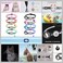 Taghelp Waterproof Airtag Holder Cat Collar Lightweight Kitten Collar for Apple Air tag Solid SafeReflective Pet Collar Breakaway Smart ID tag Scan QR Code for Instant Location Alerts Black A