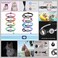 Taghelp Waterproof Airtag Holder Cat Collar Lightweight Kitten Collar for Apple Air tag Solid SafeReflective Pet Collar Breakaway Smart ID tag Scan QR Code for Instant Location Alerts Black A