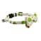 Ximipet Cat Collar Bow Tie with Bell Breakaway Kitten Collar LemonAppleKiwiBananaCherryStrawberryPineapple Fruits Design Cool Cat Collar Bowtie with Quick Release Adjustable 7511in Kiwi