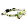 Ximipet Cat Collar Bow Tie with Bell Breakaway Kitten Collar LemonAppleKiwiBananaCherryStrawberryPineapple Fruits Design Cool Cat Collar Bowtie with Quick Release Adjustable 7511in Kiwi