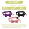 ZEEMIAS Breakaway Cat Collars with Bell 3 Pack Bow Tie Cute Pet Collar