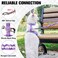 BEAUTYZOO Cat Harness and Leash Set Escape Proof for Walking Kitten Soft Adjustable Vest Harnesses for Small Medium Large Cats Easy Control Breathable Plaid Ribbon Nylon for Outdoor Indoor Use