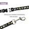 Barleygoo Cat Harness and Leash Set for Outdoor Walking Escape Proof Adjustable Soft Safety Strap with Golden Star and Moon Design Glow in The Dark Black Medium