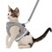 GAUTERF Cat Harnesses and Puppy Harness with Leashes Set Escape Proof Cat Harness Adjustable Reflective Soft Mesh Vest Fit Puppy Kitten Rabbit Ferretss Outdoor Harness