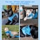 GAUTERF Cat Harnesses and Puppy Harness with Leashes Set Escape Proof Cat Harness Adjustable Reflective Soft Mesh Vest Fit Puppy Kitten Rabbit Ferretss Outdoor Harness