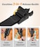 Halypet Cat Harness and Leash Set MAX Safety 4thGen Upgrade Escape Proof Adjustable Cat Leash Comfortable Soft Vest Easy to Wear Kitten Harness with Reflective Strip for Cats Walking XS Black